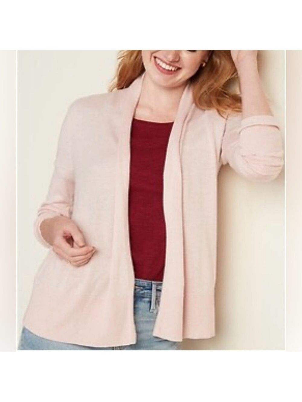 🎈 2 for $15 Old Navy Shawl Collar Soft Pink Cardigan